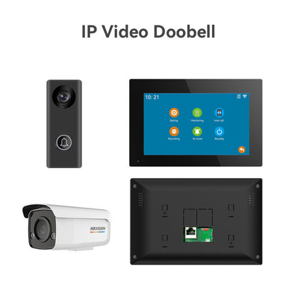 Video Intercom Doorbell 1v2 Real-time Monitoring Wireless Network Intelligent Intercom System Doorbell