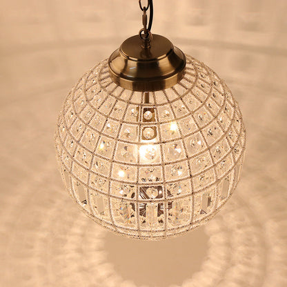 Home Apartment Living Room B & B Ball Crystal Lamp