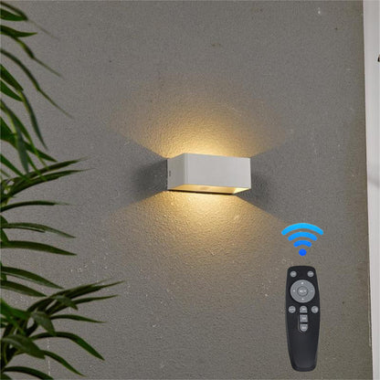 Lámpara de pared LED inalámbrica con carga USB