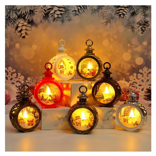 Nouveauté bougie Vintage lanterne LED bougie lanterne lumières décoratives à piles lanterne de noël décor