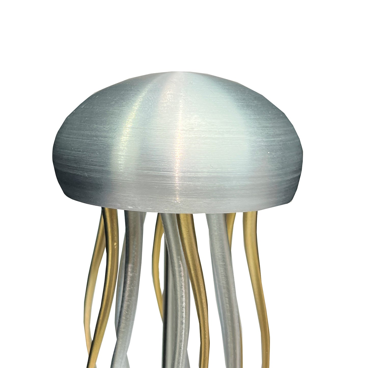 Mechanical Jellyfish Dance Creative Decoration Metal Dynamic Technology Tide Play Desktop