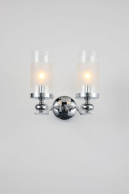 Multi-head Crystal Chandelier European Glass Retro Candle Light