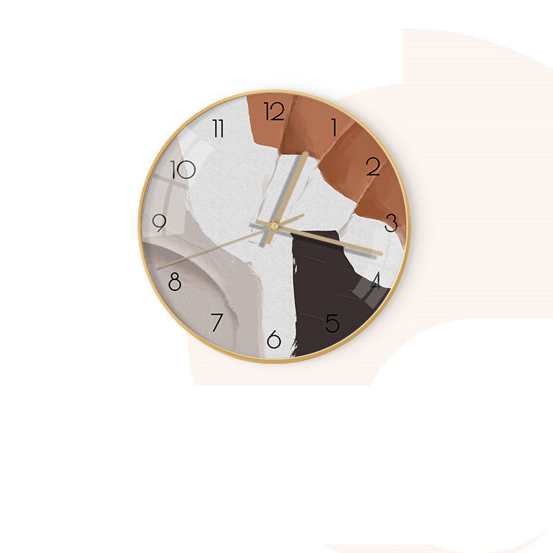 Poor Style Modern Abstract Restaurant Wall Clock