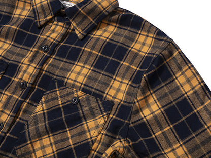 Heavy Thick Plaid Shirt For Men