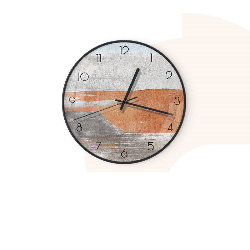 Poor Style Modern Abstract Restaurant Wall Clock