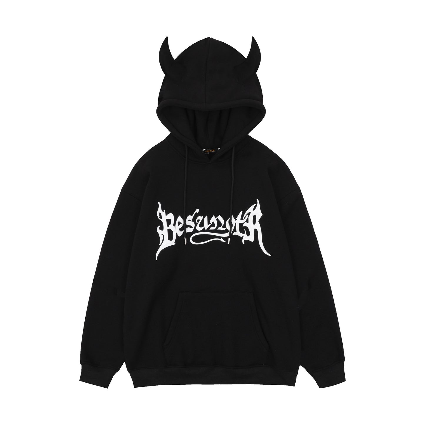 Men's Printed Fleece Devil Hoodie