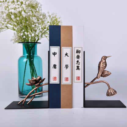 New Chinese Style Creative Iron Art Book Stall Ornaments