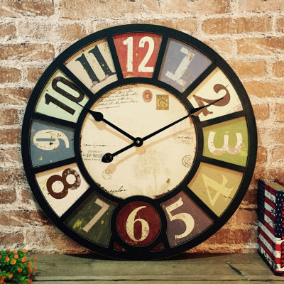 Restaurant Bar Decoration Cafe Wall-hung Clocks And Watches