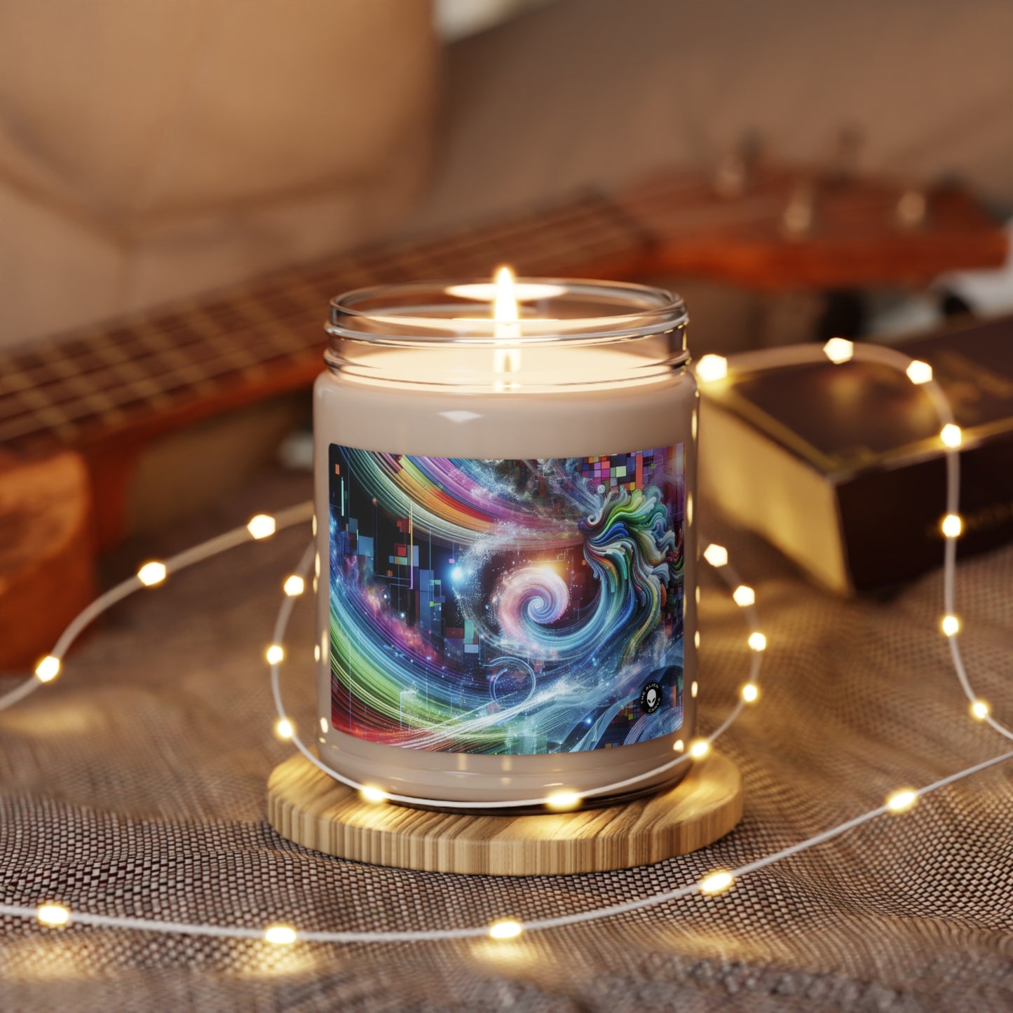 "Fluid Harmony: A Mesmerizing Video Symphony" - The Alien Scented Soy Candle 9oz Video Art