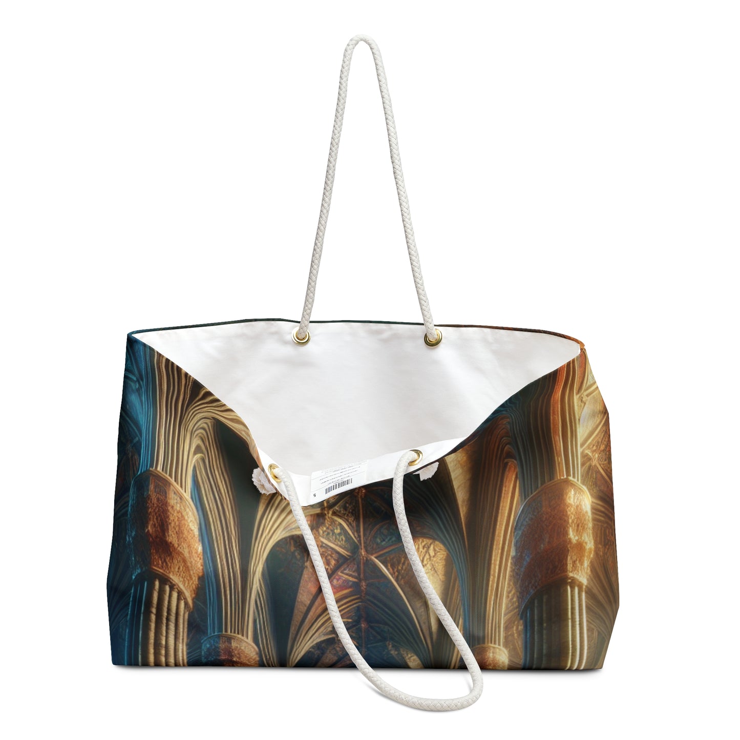 Shadows of the Gothic Cathedral - The Alien Weekender Bag Gothic Art