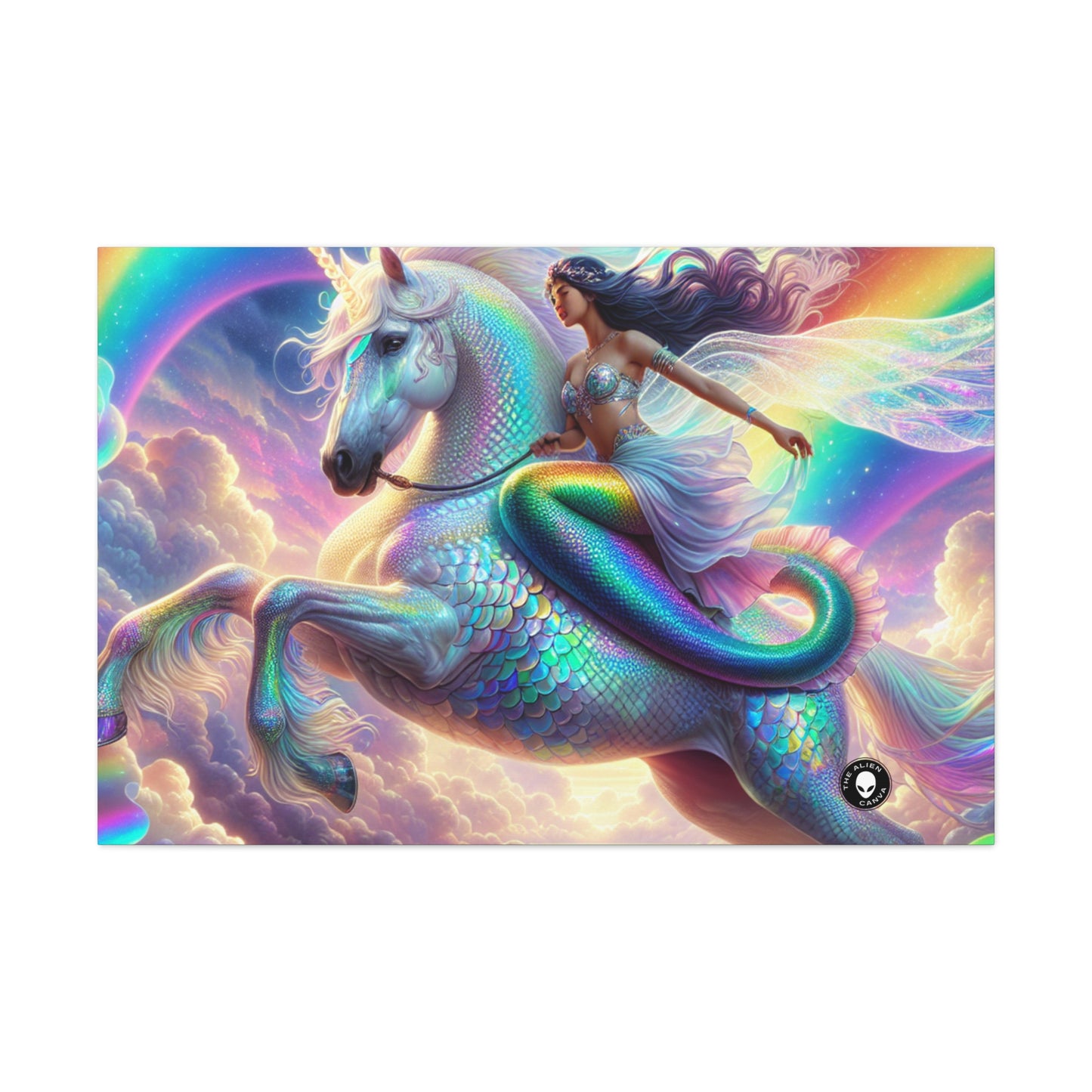 "La aventura de la sirena y el unicornio" - The Alien Canva