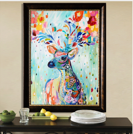 New 5D DIY Diamond Art Picture Deer Embroidery Full Square Diamond Cross  Rhinestone Mosaic Painting Decoration Shoes At Factory Prices