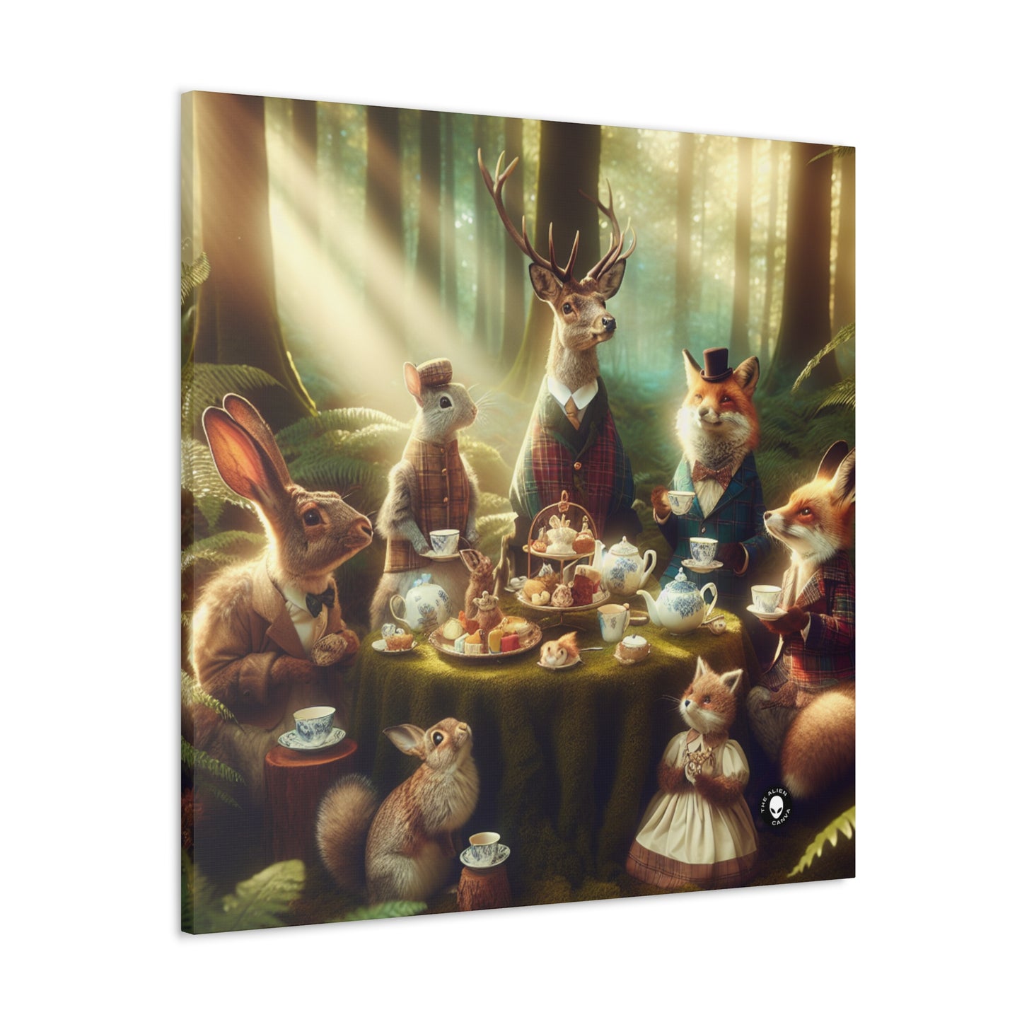 "Enchanted Tea Party" - The Alien Canva