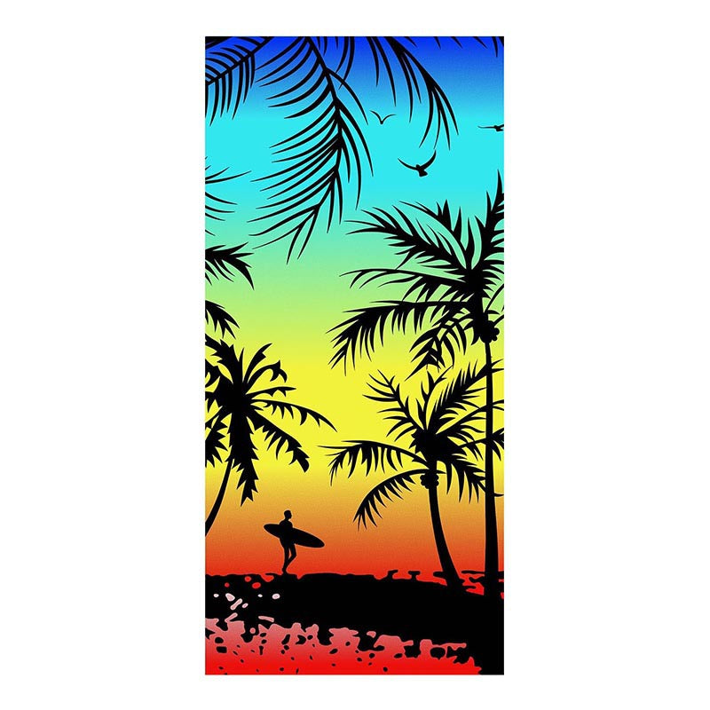 Printed beach towel