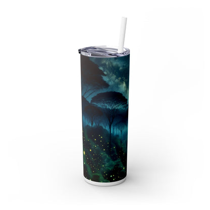 « Moonlit Enchantment » - Le verre fin Alien Maars® avec paille 20 oz