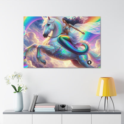 "La aventura de la sirena y el unicornio" - The Alien Canva