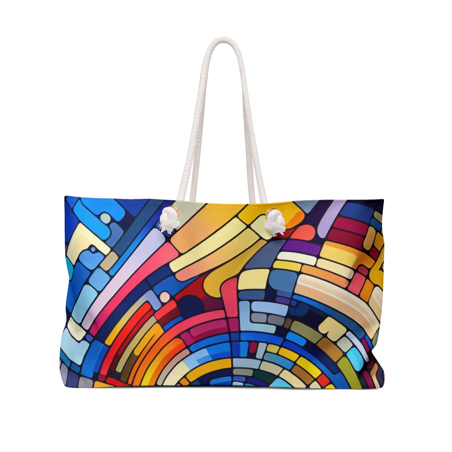 "Endless Possibilities" - The Alien Weekender Bag Abstract Art Style