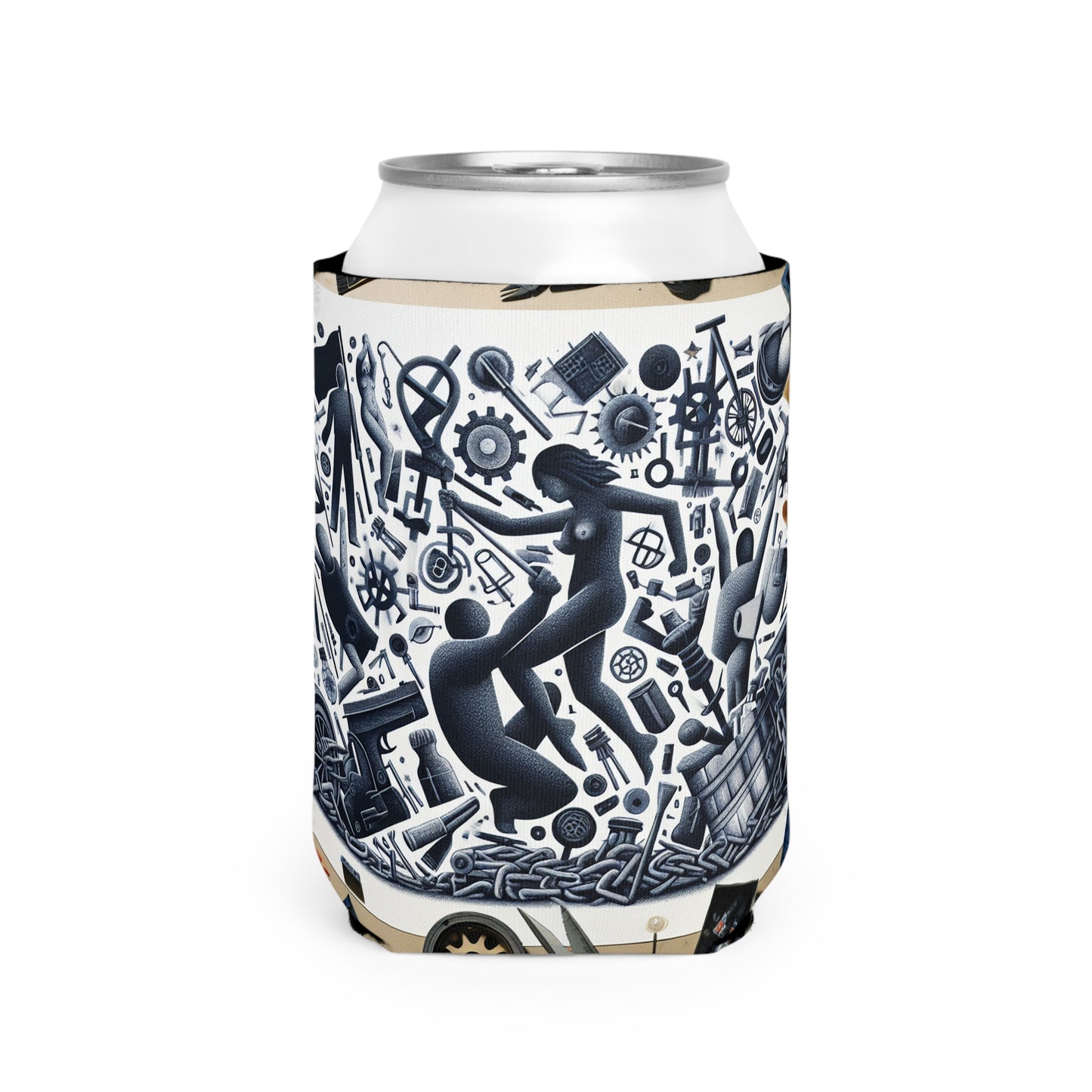 "Power Struggle: A Celebration of Resistance" - The Alien Can Cooler Sleeve Transgressive Art