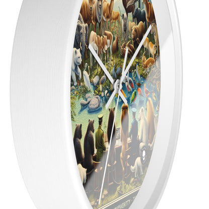 "United Wildlife: Guardians of Gaia" - The Alien Wall Clock