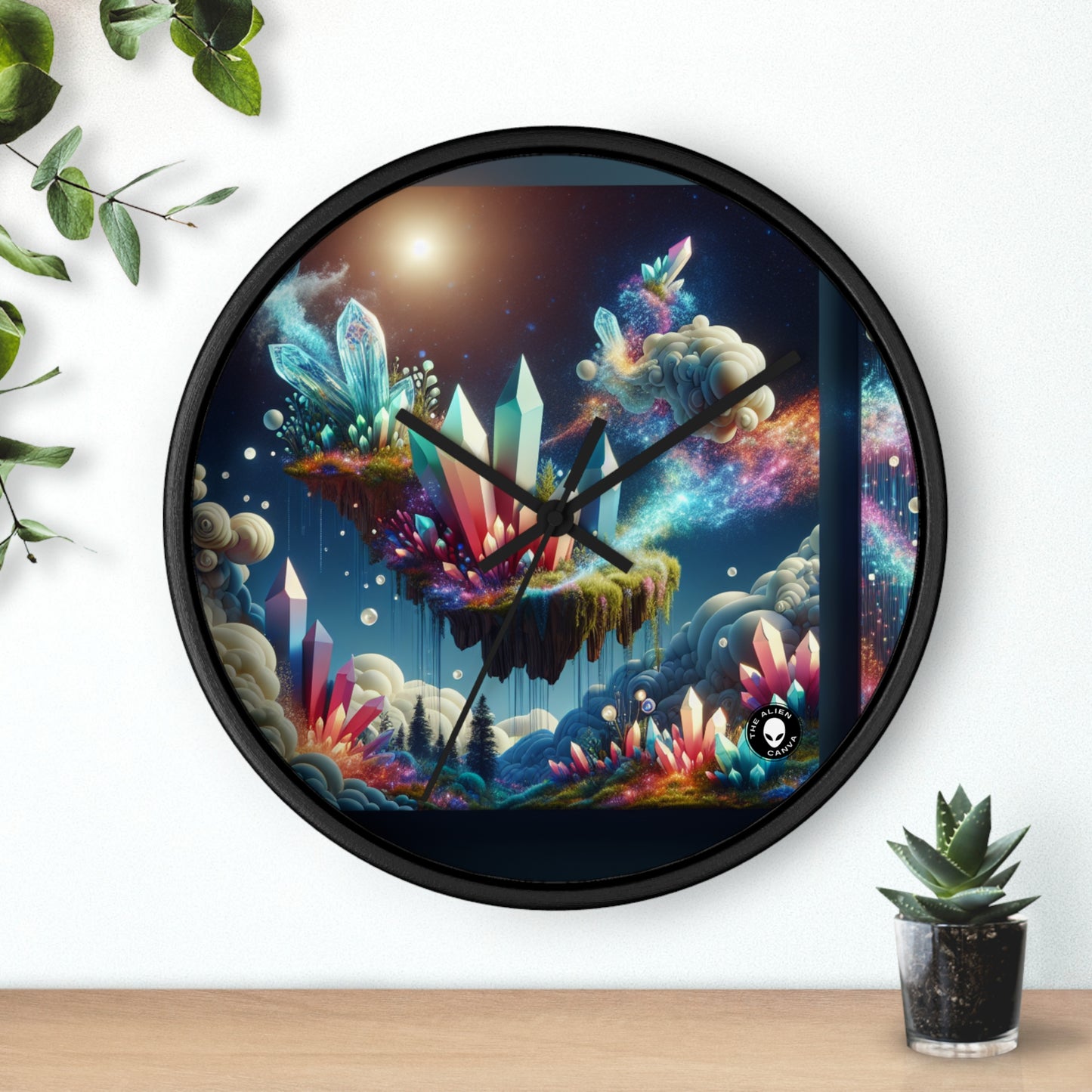 Dreamscape Delights - The Alien Wall Clock