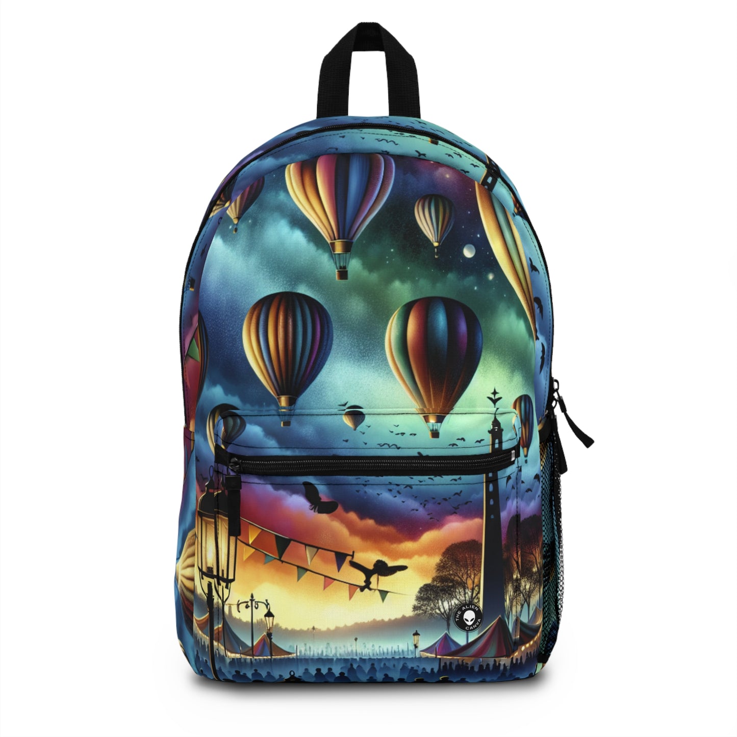 "Majestic Balloons at Dusk" - The Alien Backpack