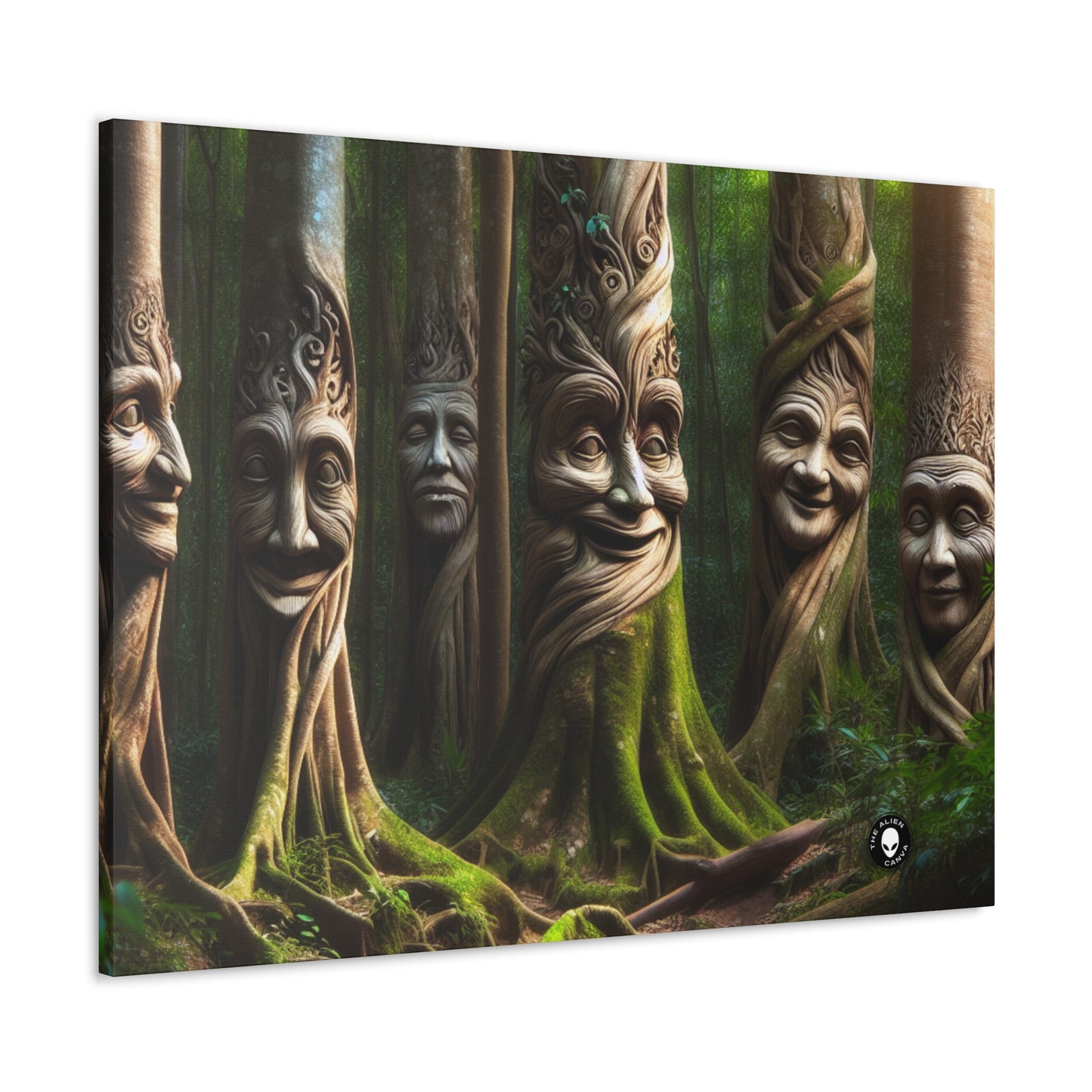 "The Chatty Forest: Conversations Among Trees" - The Alien Canva