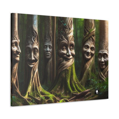 « La forêt bavarde : conversations entre les arbres » - The Alien Canva