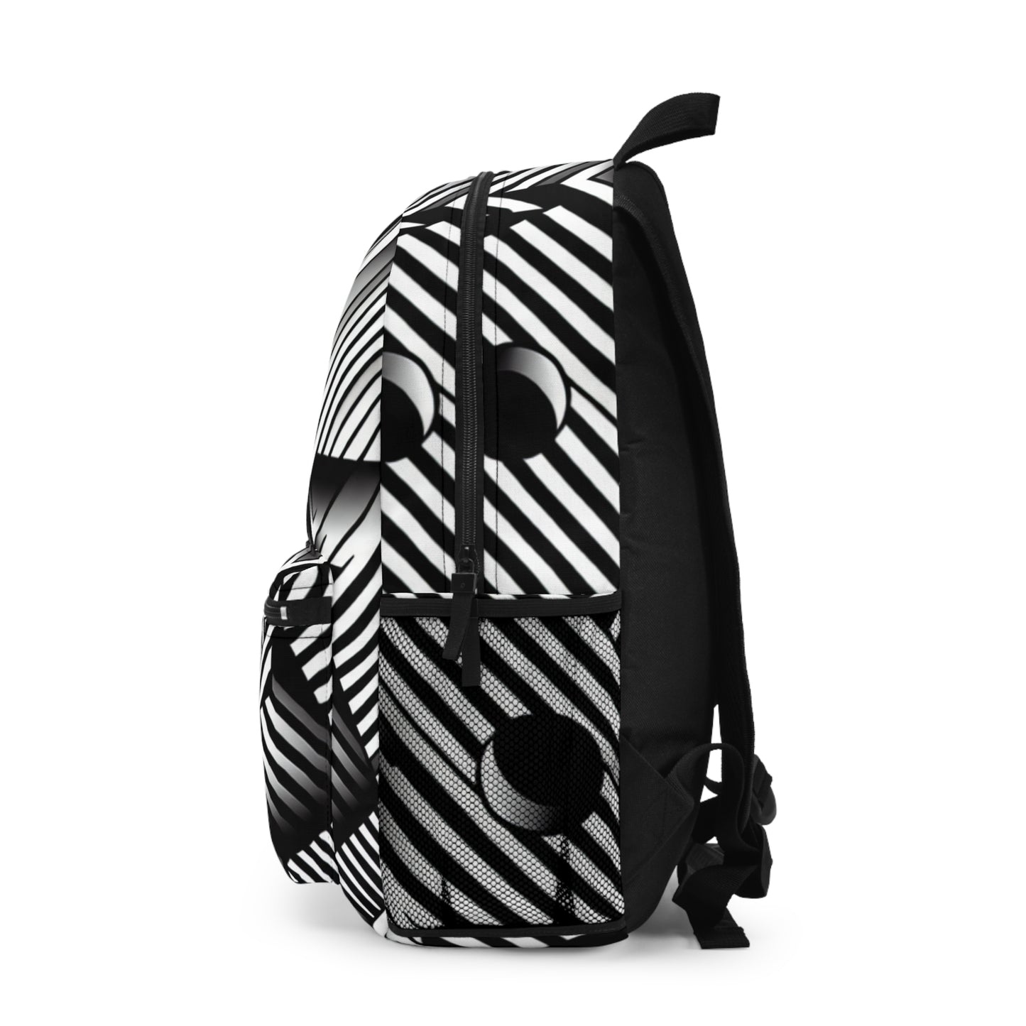 "Swirling Kaleidoscope: A Bold Op Art Vortex" - The Alien Backpack Optical Art (Op Art)