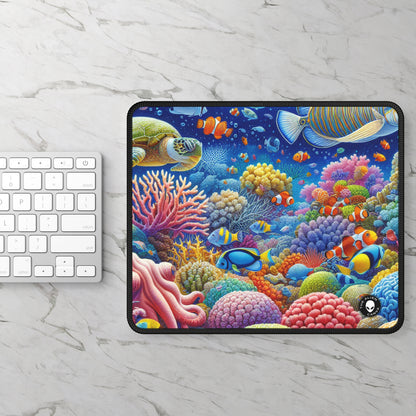 "Tropical Paradise: Underwater Wonderland" - The Alien Gaming Mouse Pad