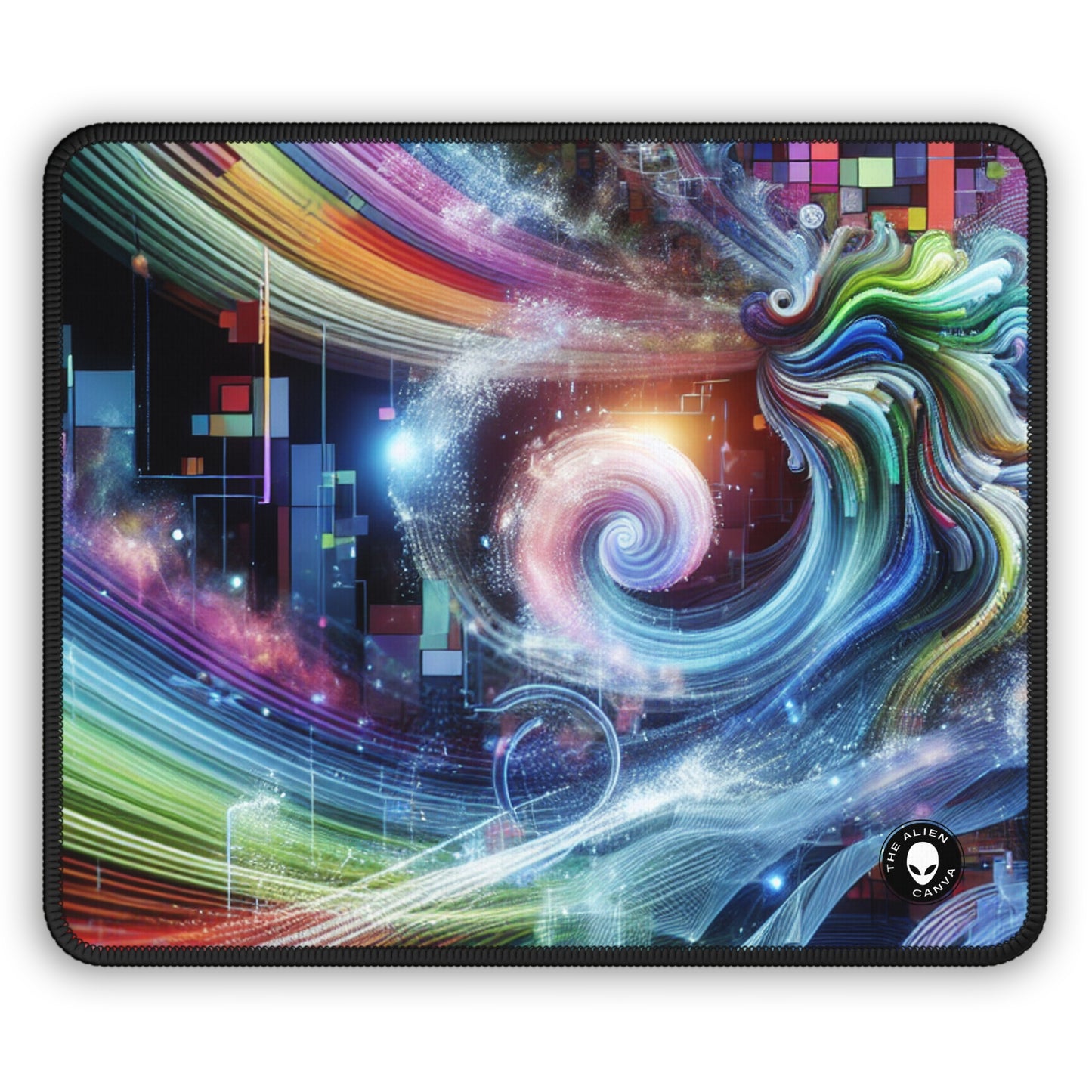 "Fluid Harmony: Una fascinante sinfonía en vídeo" - The Alien Gaming Mouse Pad Video Art