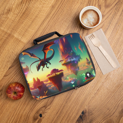 « Le vol du dragon dans le royaume fantastique » – Le sac à lunch Alien