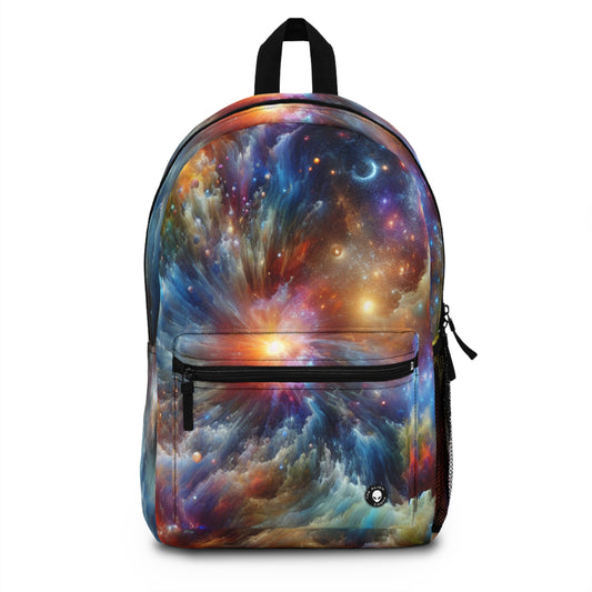 "Galactic Creation: A Kaleidoscope of Cosmic Wonder" - The Alien Backpack