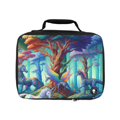 "Crystal Forest: Realm of Mythical Beings"- The Alien Lunch Bag