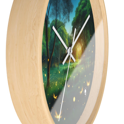 "Firefly Dusk" - The Alien Wall Clock