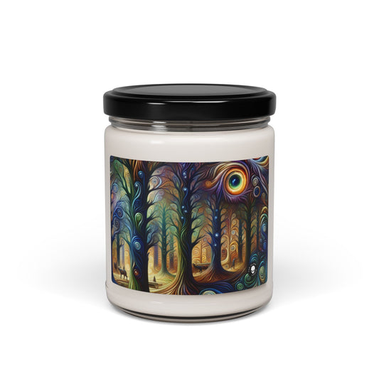 "Enchanted Rainbow Woods" - Vela de soja con aroma a alienígena, 9 oz