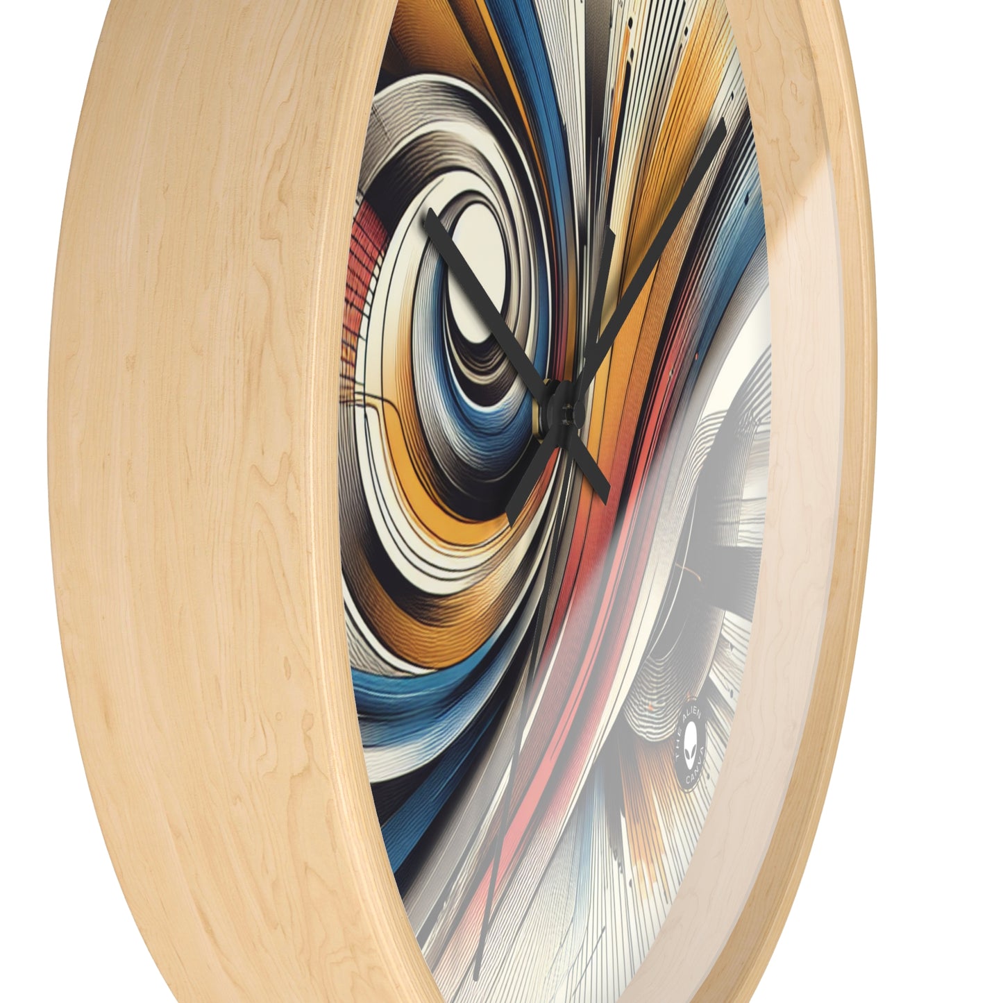 "Mechanical Harmony: A Kinetic Art Installation" - The Alien Wall Clock Kinetic Art