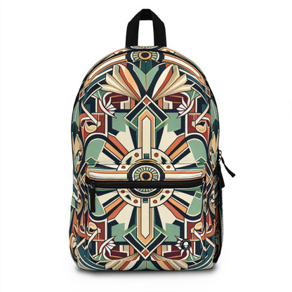 "Glamorous Art Deco Elegance: A Sparkling Evening" - The Alien Backpack Art Deco