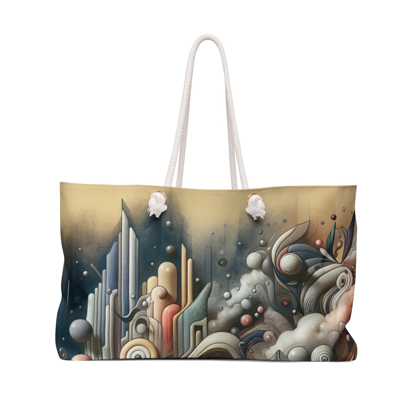 "Ethereal Dreamscapes: A Surrealist Journey" - The Alien Weekender Bag Surrealist Automatism