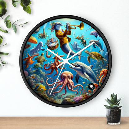 "Musical Reef Spectacle" - The Alien Wall Clock