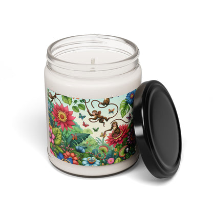 "Monkeying Around in the Jungle" - The Alien Scented Soy Candle 9oz