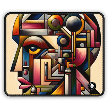 "Ma réflexion cubiste" - Le tapis de souris Alien Gaming Cubism