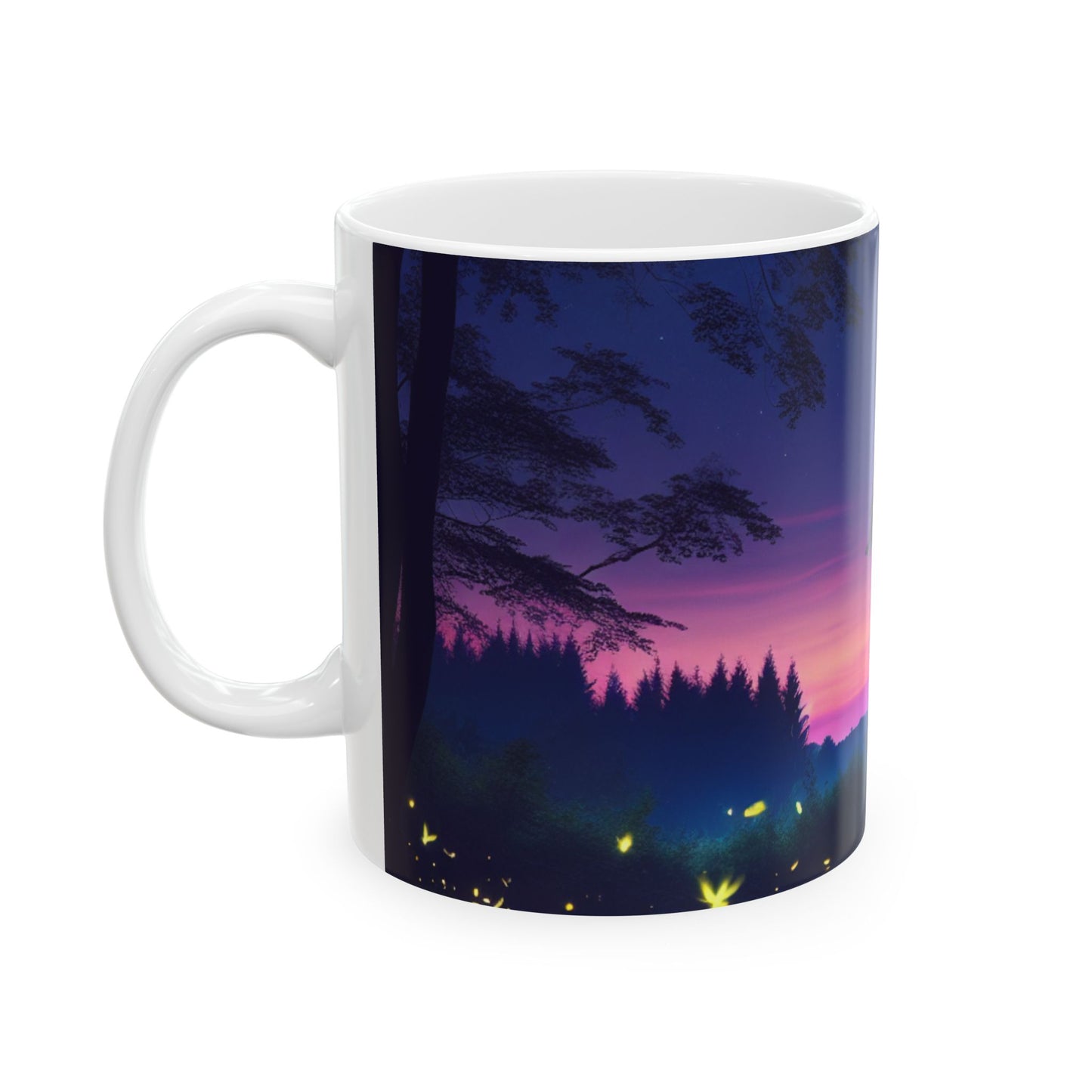 "Twilight Serenity: Firefly Dance" - The Alien Ceramic Mug 11oz