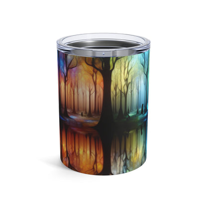 "Forêts arc-en-ciel enchantées" - Le verre Alien 10oz