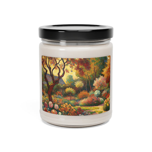 "Fauvist Garden Oasis" - The Alien Scented Soy Candle 9oz Fauvism Style