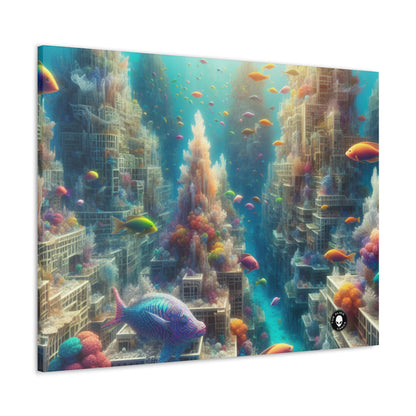 "Coralline City: A Surreal Underwater Wonderland" - The Alien Canva