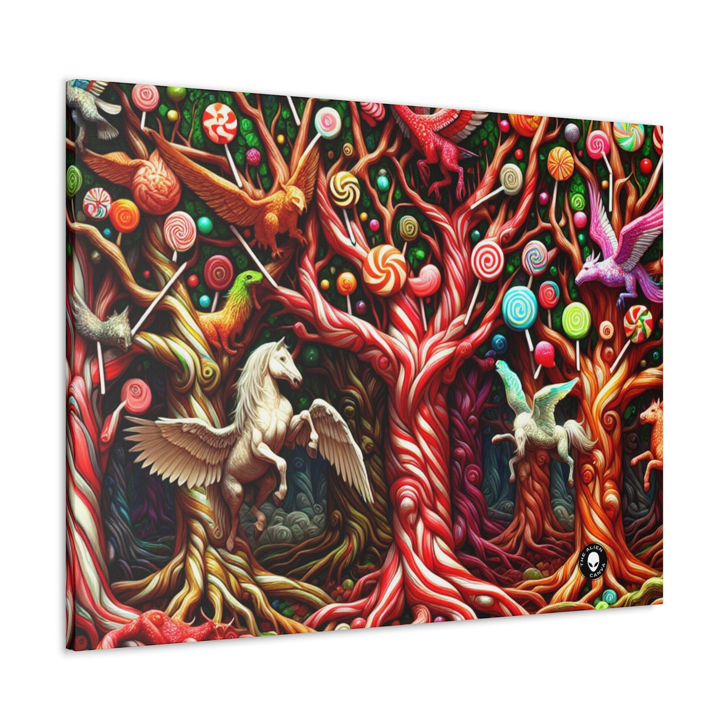 "Sweet Forest Whimsy" - The Alien Canva