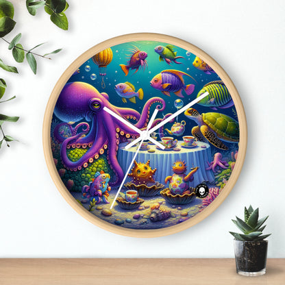 "Tea Time Under the Sea" - The Alien Wall Clock