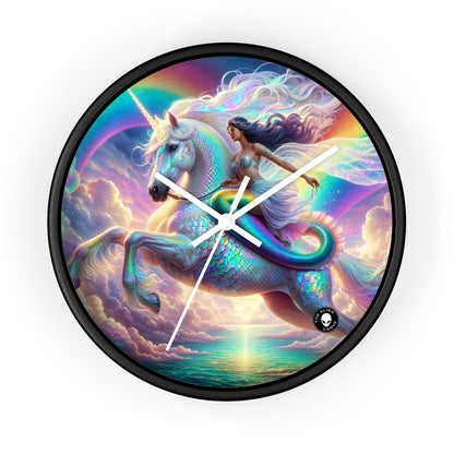 "Mermaid and Unicorn Adventure" - The Alien Wall Clock