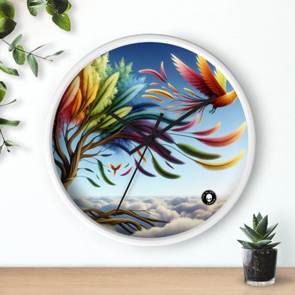 "Fantastical Flora & Fauna: A World of Whimsical Switches" - The Alien Wall Clock