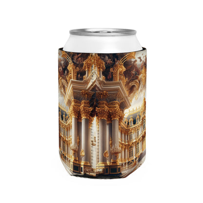 "Regal Splendor: A Gold-Plated Baroque Palace" - The Alien Can Cooler Sleeve Baroque Style